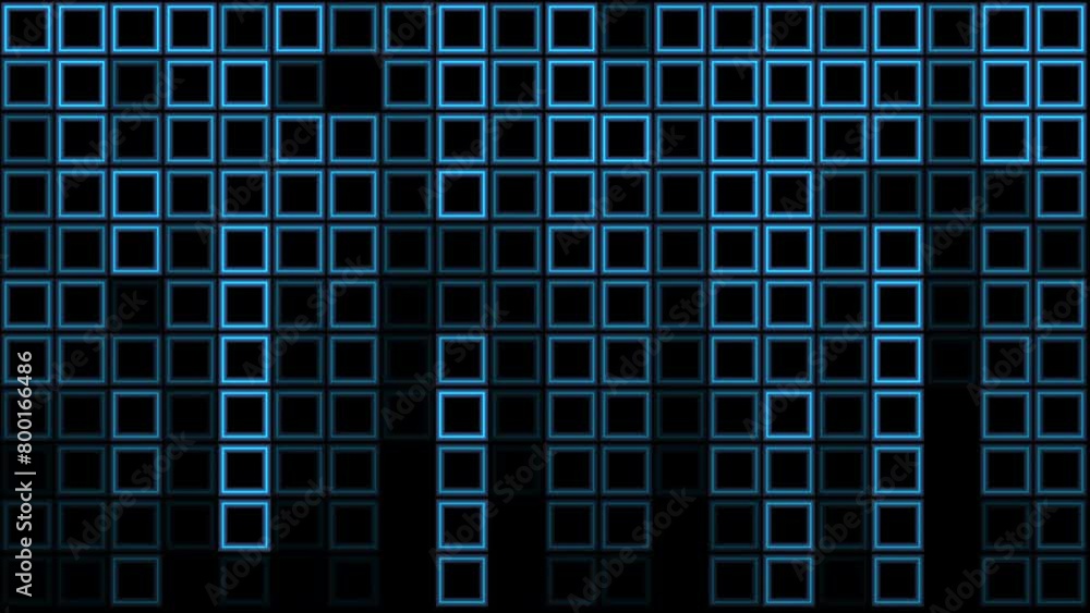 Blue geometric linear squares abstract futuristic modern background. Seamless looping motion design. Video animation Ultra HD 4K 3840x2160 Blue geometric linear squares abstract futuristic modern background. Seamless looping motion design. Video animation Ultra HD 4K 3840x2160