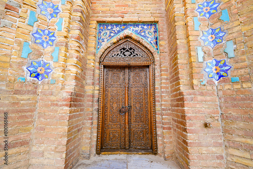 Gur-e-Amir or Amir Temur (Tamerlane) Mausoleum in Samarkand, Uzbekistan - Under this blue cupola lies the tomb of the founder of the Timurid Empire