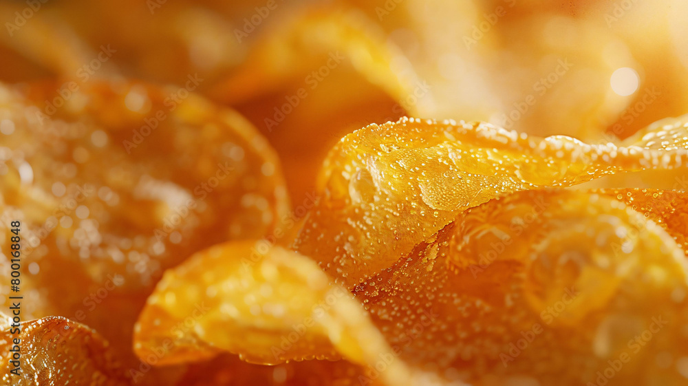 close up view of chips close up view of chips