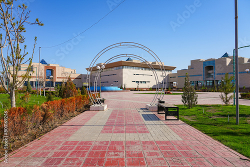 Nukus Museum of Art or Igor Savitsky Museum in the capital of Karakalpakstan, is nicknamed the Louvre of Uzbekistan, Central Asia photo