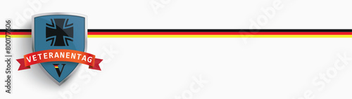 Wappen Veteranentag Deutschland Header