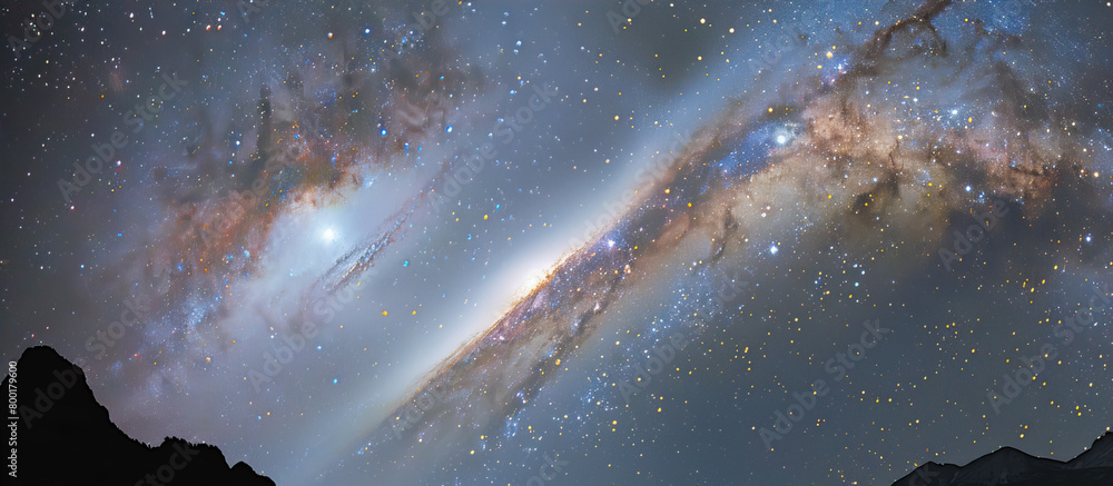 Fototapeta premium galaxy in space