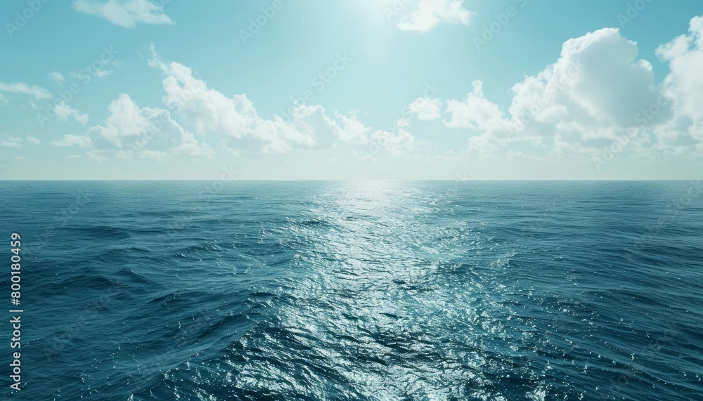 From the high overlook, the expansive ocean stretches into the horizon, realistic cinematic color high detail landscape background From the high overlook, the expansive ocean stretches into the horizon, realistic cinematic color high detail landscape background