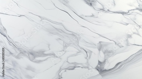 Classic white marble texture with subtle gray veining, perfect for a sophisticated and clean background