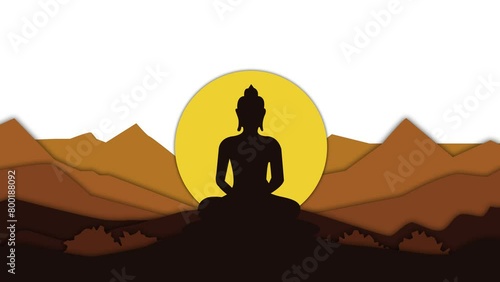 Happy Buddha Purnima Festival Celebration, Vesak Day