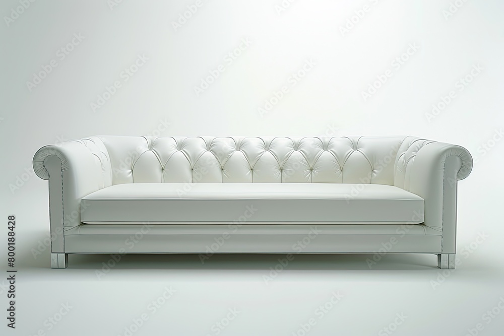 A Recamier sofa with a sleek silhouette A Recamier sofa with a sleek silhouette