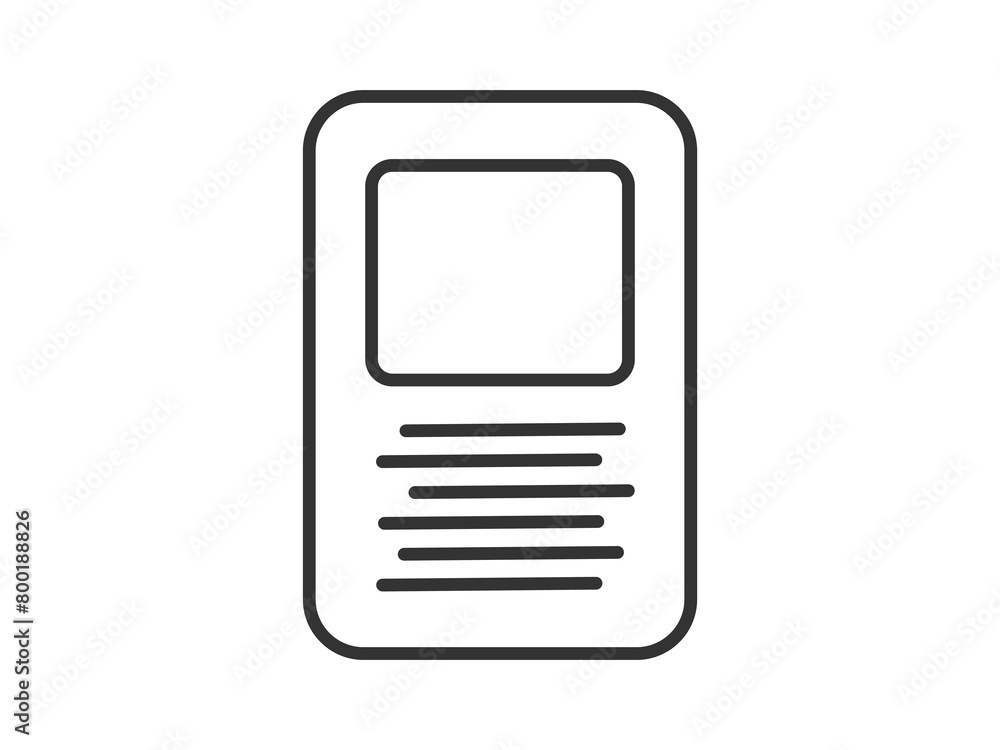 Icon depicting documents, suitable for web and mobile applications, isolated for use in graphic and design. Illustration a vector Icon depicting documents, suitable for web and mobile applications, isolated for use in graphic and design. Illustration a vector