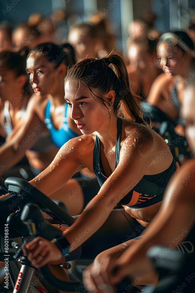 Riding Towards Fitness: Unleashing Power and Positivity through Spin Class