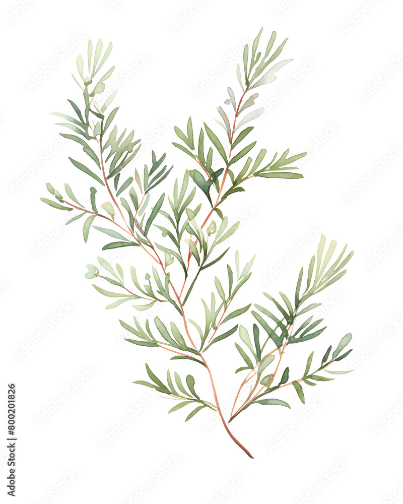 Naklejka premium Yew, Hand drawn wedding card