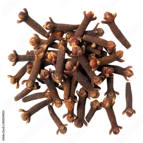 Cloves isolated on transparent background