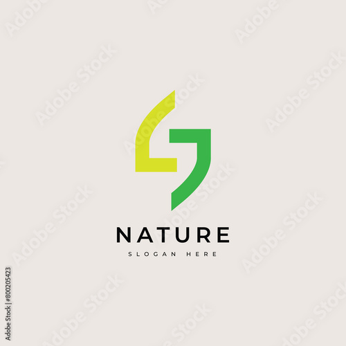 Free Download leaf nature logo design graphic vector - GFXLoad
