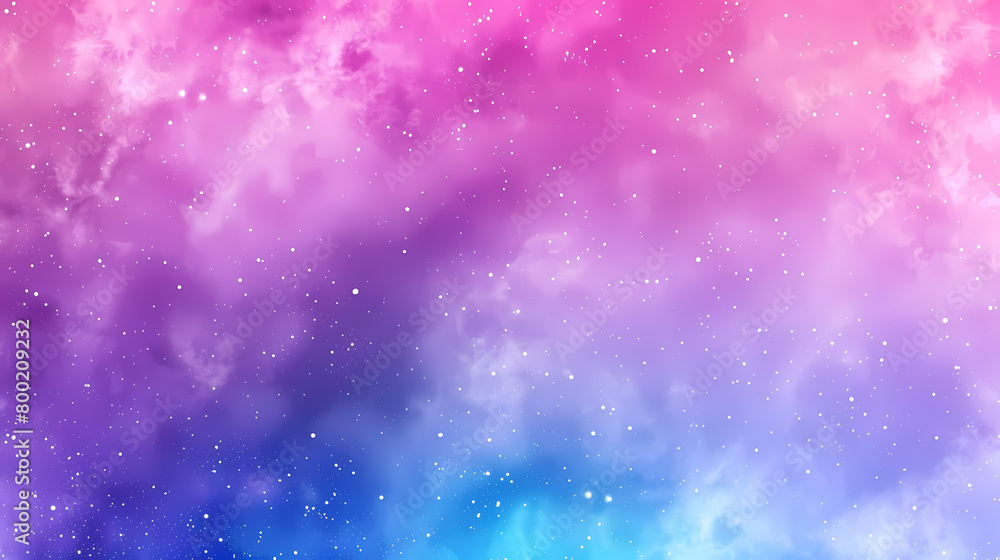Vibrant Watercolor Nebula Simulation on Canvas Vibrant Watercolor Nebula Simulation on Canvas