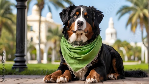 portrait of a dog photo