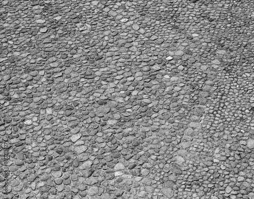 Stones texture close view. Pencil sketch drawing illustration