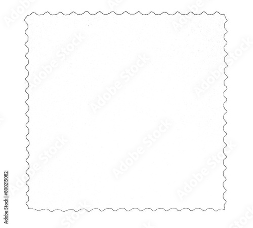 Paper confectionery napkin with solid white texture. Hand drawn pencil sketch illustration