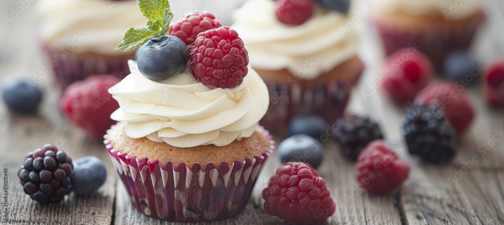Patriotic 4th of july cupcakes and desserts in red, white, and blue for national day celebration Patriotic 4th of july cupcakes and desserts in red, white, and blue for national day celebration