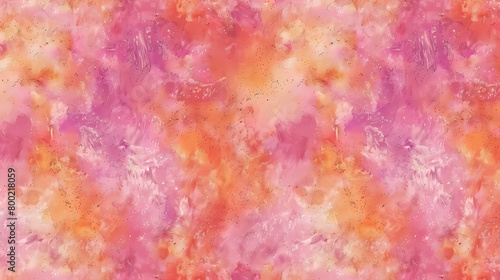 Vivid Orange and Pink Watercolor Texture Background or wallpaper © Artistic Visions