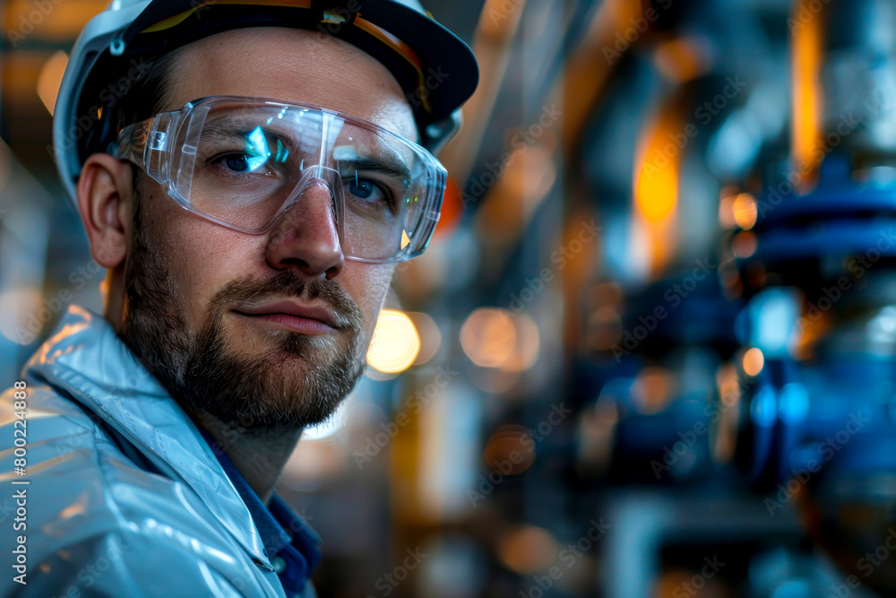Innovative Research & Development Center: Engineers Exploring New Energy Sources in Protective Glasses Innovative Research & Development Center: Engineers Exploring New Energy Sources in Protective Glasses
