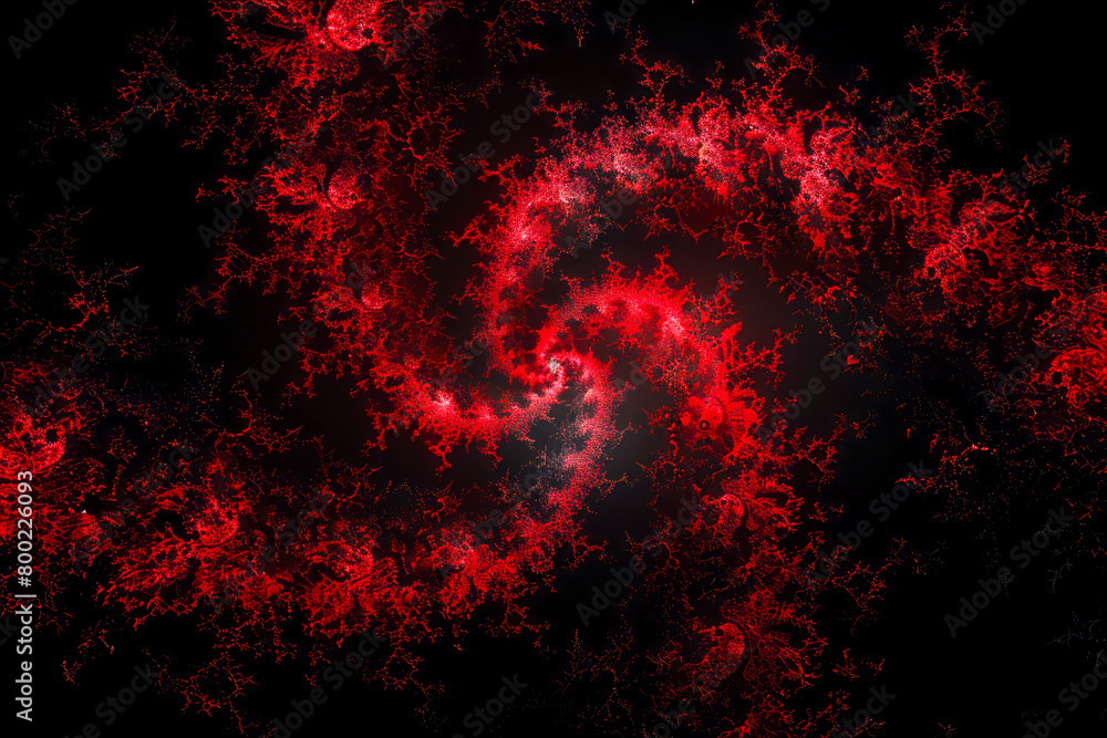 Infinite Repetition: Exploring the Intricate Patterns of Fractal Mandalas on a Dark Canvas Infinite Repetition: Exploring the Intricate Patterns of Fractal Mandalas on a Dark Canvas