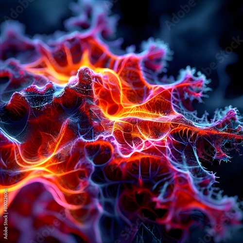 abstract-neon-fractal-wallpaper-with-space---generative