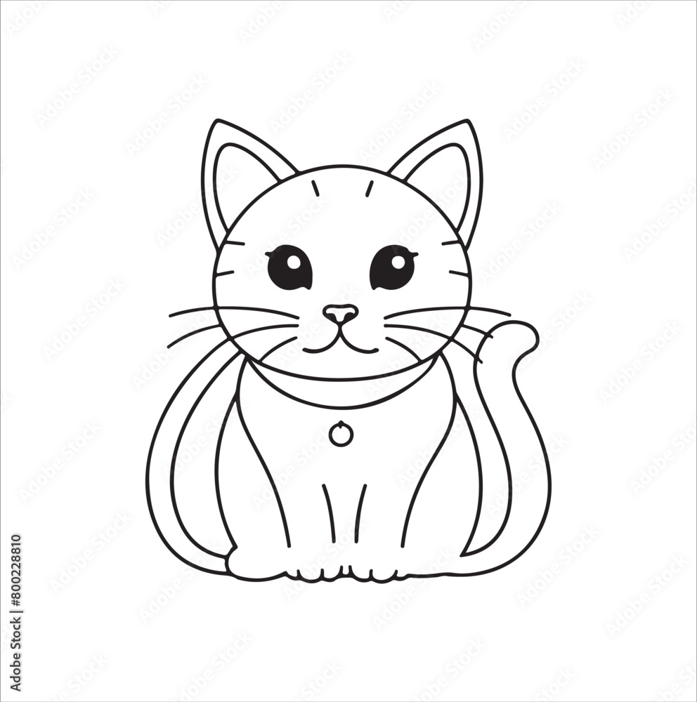 Obraz premium Cat Vector