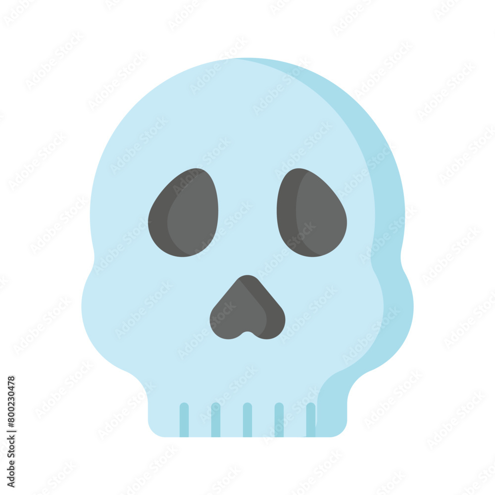 Skull vector design, spooky icon in modern style Skull vector design, spooky icon in modern style
