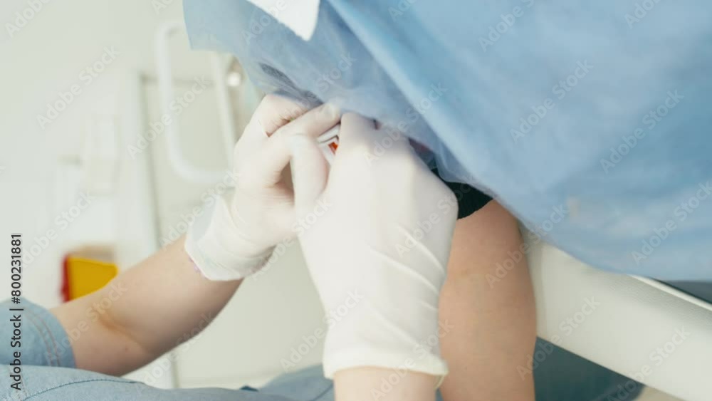 Blood sampling is an important procedure for diagnosis. In the clinic, a professional doctor will take a blood sample quickly and painlessly, providing a high-quality analysis. High quality 4k footage Blood sampling is an important procedure for diagnosis. In the clinic, a professional doctor will take a blood sample quickly and painlessly, providing a high-quality analysis. High quality 4k footage