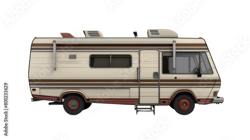 Class C RV isolated on transparent background