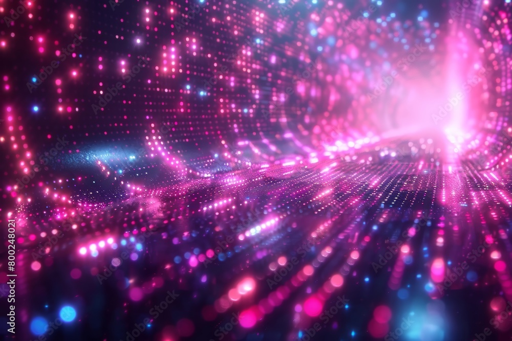 Neon lights illuminate the futuristic digital landscape of the metaverse, showcasing a vibrant and interconnected cyber world brimming with energy and innovation. Neon lights illuminate the futuristic digital landscape of the metaverse, showcasing a vibrant and interconnected cyber world brimming with energy and innovation.