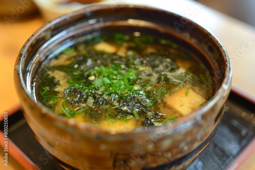 Japanese Miso Soup photo
