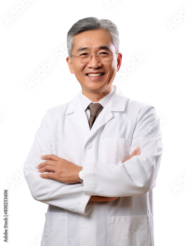 Professional pharmacist medical doctor specialist adviser © PNG Lab