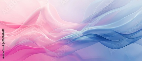 Blue pink gradient wave illustration background