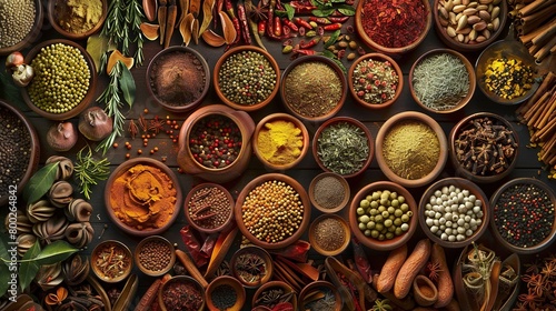 A Tapestry of Tastes Unveiling the Spice where black tones predominate