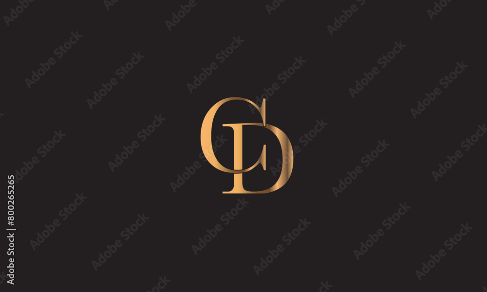 CD, DC, C, D Abstract Letters Logo Monogram CD, DC, C, D Abstract Letters Logo Monogram