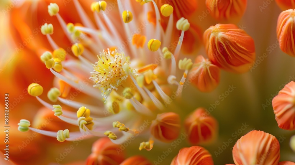 Macro shot of Buddharat flower Macro shot of Buddharat flower
