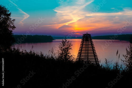Obraz na płótnie alignment of the navigation sign. High quality photo w salonie