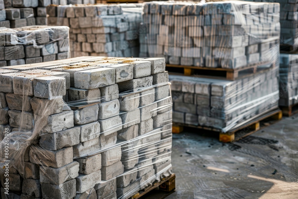 Manufacturing high quality cement building materials ready for shipping Manufacturing high quality cement building materials ready for shipping