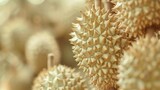 Macro shot of durian fruit