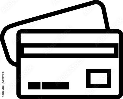 Atm card vector design in modern style, card for online payments and cash withdrawal, Simple vectors of Credit Card Icons. Isolated on transparent Background, used For Mobile and Web Money, Wallet,
