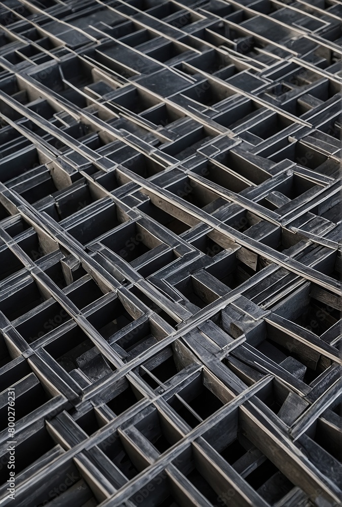 Abstract background on the Finance theme - Grid of intersecting lines symbolizing stability and analytics