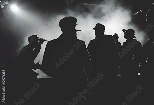 group of men in a smoke filled room smoking cigarettes