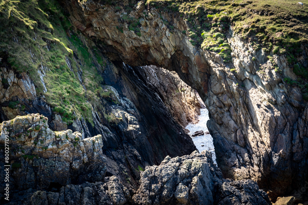 walking around the Rhoscoyln headland Anglesey walking around the Rhoscoyln headland Anglesey