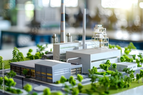 Customized factory design model for energyefficient manufacturing facility. Concept Energy Efficiency, Factory Design, Customized Models, Manufacturing Facility