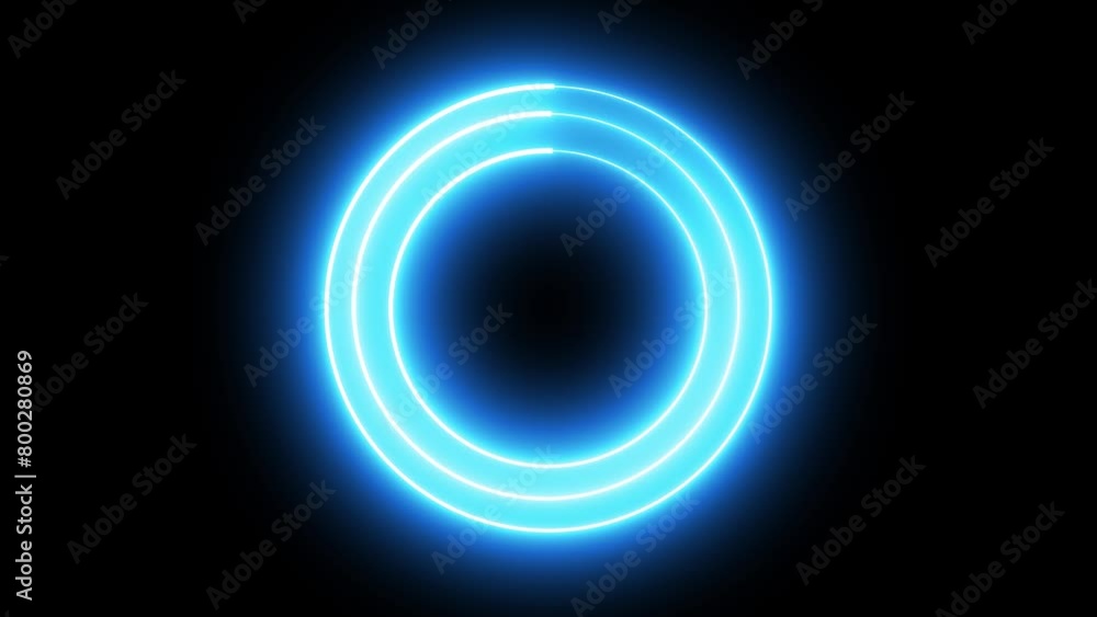 neon circle animation neon circle animation