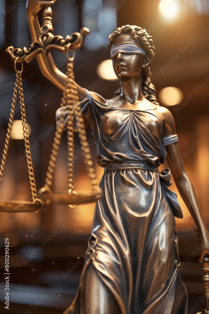 Themis is Goddess of Justice and law Generative AI