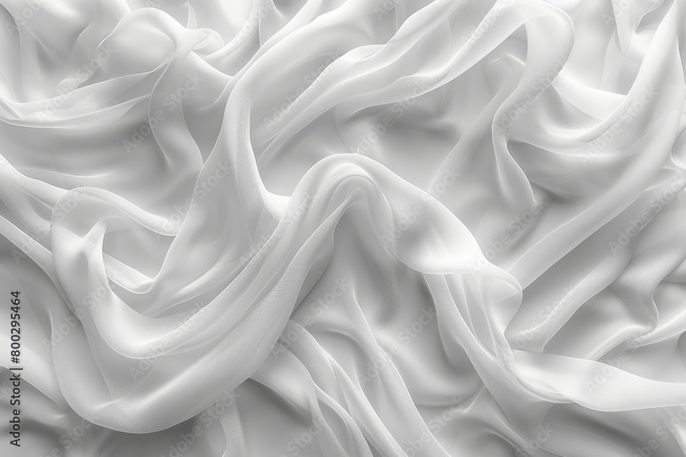 Obraz premium white abstract background with bokeh light effect and copy space.