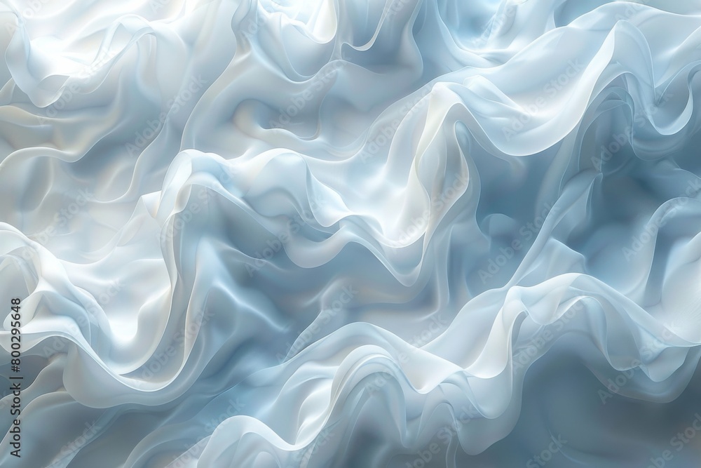 Obraz premium white abstract background with bokeh light effect and copy space.