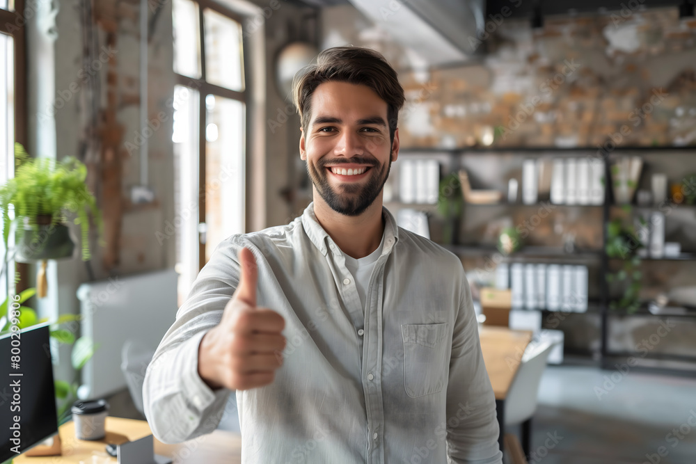 man with thumbs up. happy man in formal attire with thumbs up. man with thumbs up. happy man in formal attire with thumbs up.