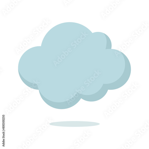 Cloud Flat Style
