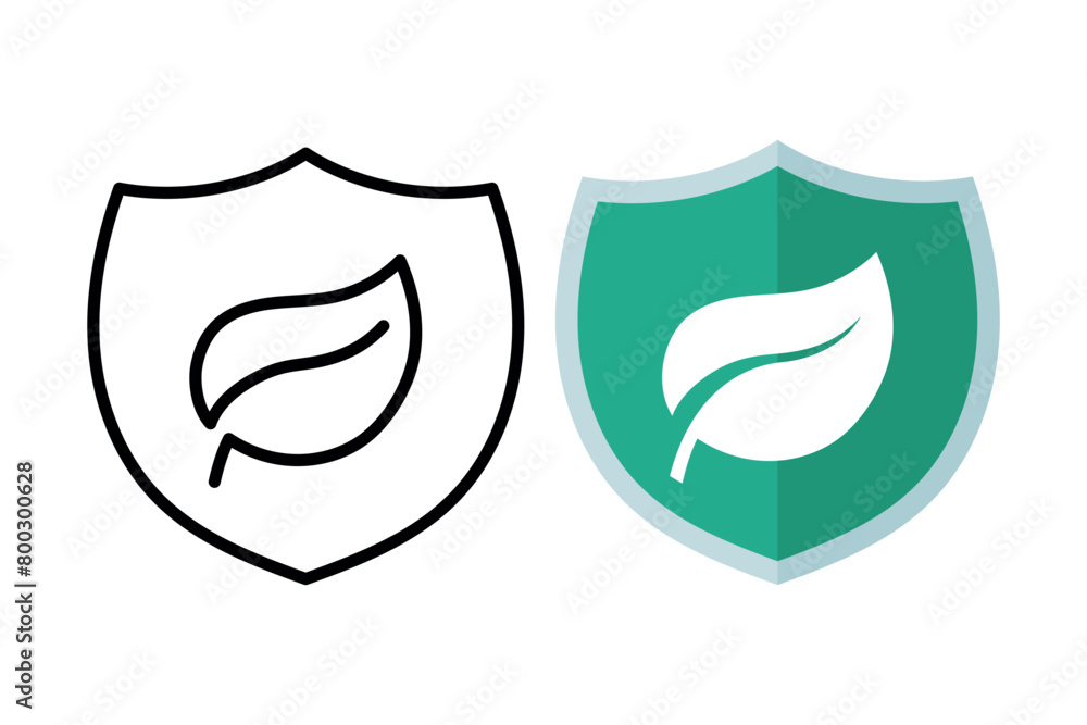 Leaf On Shield Leaf On Shield